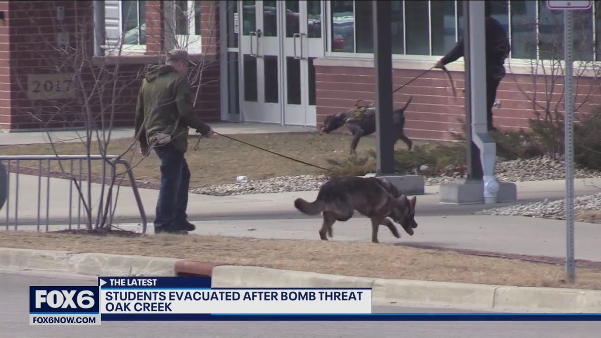 Oak Creek school bomb threat, police say no suspicious devices found